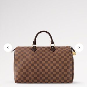 Louis Vuitton Speedy 30 Damier Ebene